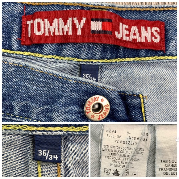 SOLD VTG Tommy Hilfiger Relaxed Fit Jeans - Picture 7 of 8